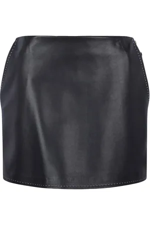 Elisabetta Franchi Leather mini skirt