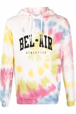 BEL-AIR ATHLETICS Tie dye-print pullover hoodie