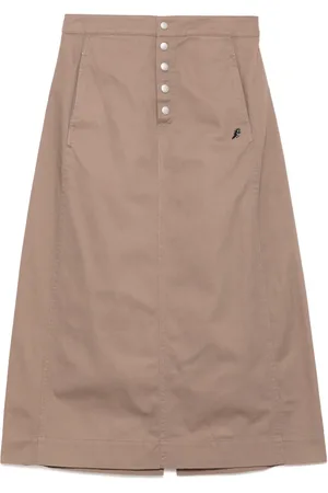 AGNÈS B. A-line cotton skirt