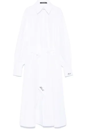 Karl Lagerfeld Poplin midi dress