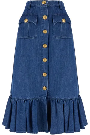 VALENTINO GARAVANI Lightweight denim skirt