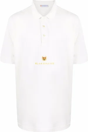 BEL-AIR ATHLETICS Embroidered-logo cotton polo shirt