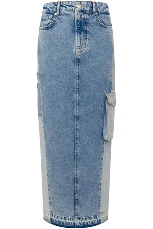 Moschino Denim maxi skirt
