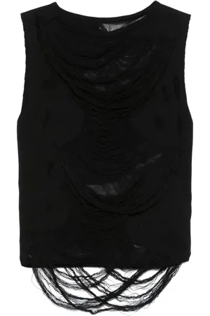 Maison Margiela Distressed tank top