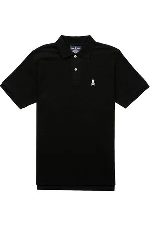 Bunny Piqué-weave polo shirt