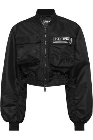 Philipp Plein Cropped bomber jacket