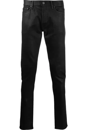 JOHN ELLIOTT High-rise slim-fit jeans