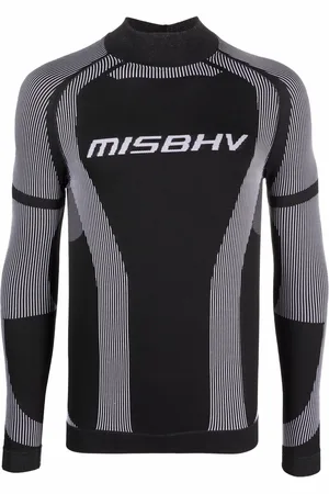 MISBHV Logo-print long-sleeved top