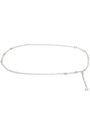 Michael Kors Chain belt with pave logo