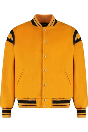 Rhude Striped-trim bomber jacket