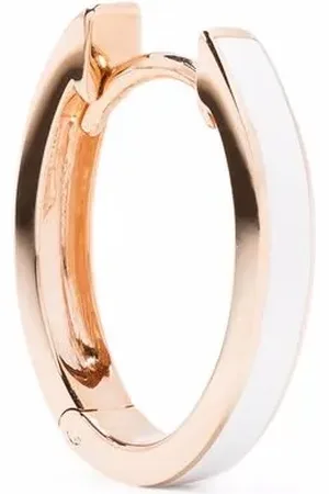 ANAPSARA 18kt rose gold Micro Cosmos single hoop earring