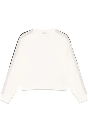 Moncler Knitted-trim sweatshirt