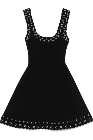 Maje Eyelet-embellished minidress