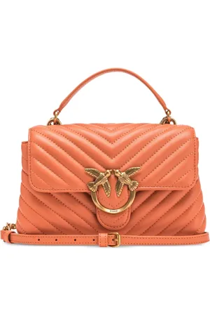 Pinko Mini Lady Love leather tote bag