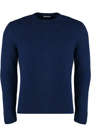 Malo Crew-neck camel sweater