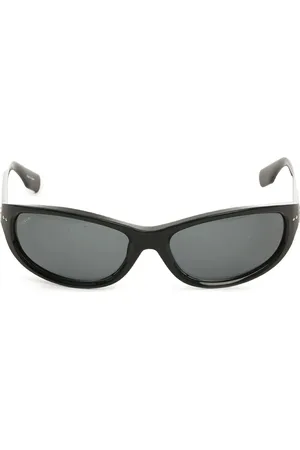 YOHJI YAMAMOTO Oval-frame sunglasses