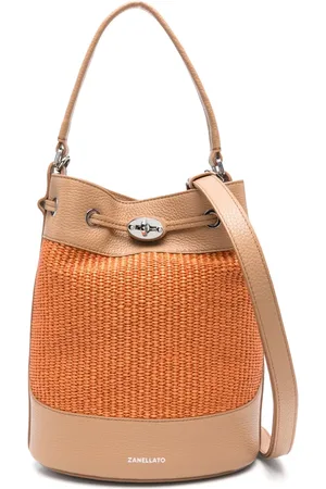 Zanellato Small Mondà Vimini bucket bag