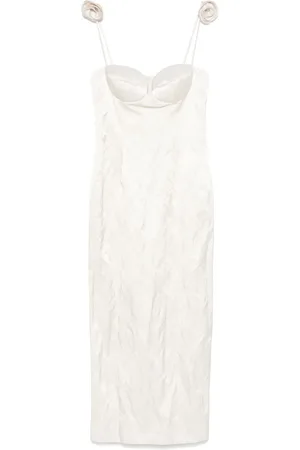 MAGDA BUTRYM Rosette midi dress