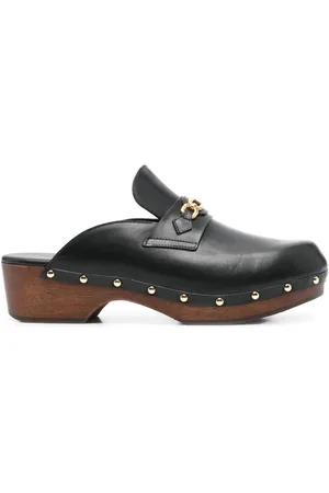 Tom Ford 50mm logo-plaque mules