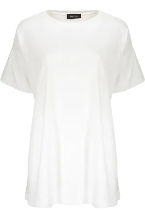 HERNO Oversized t-shirt with drawstring detail