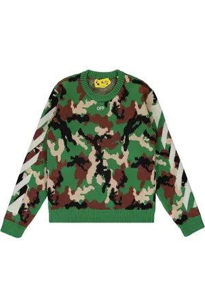 OFF-WHITE Camouflage-pattern sweater