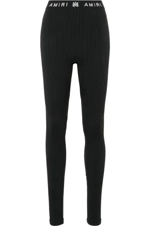 AMIRI Logo-waistband performance leggings