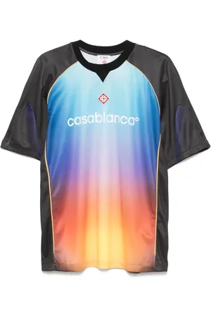 Casablanca Gradient football T-shirt
