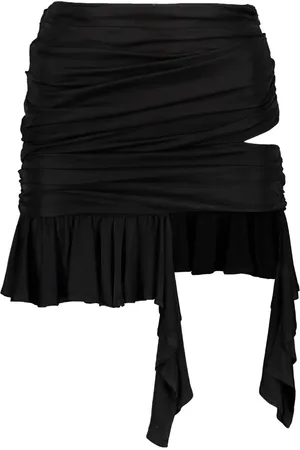 ANDREADAMO Ruffled mini skirt
