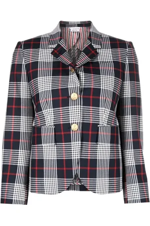 Thom Browne Single-breasted checked blazer
