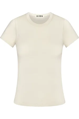 ÉTERNE Crew-neck short-sleeved T-shirt