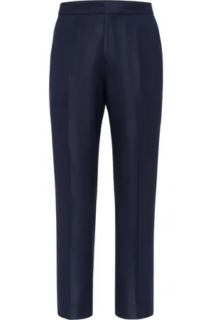 Brunello Cucinelli Pleat-detail tuxedo trousers