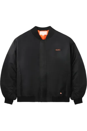 BAPY Logo-patch bomber jacket