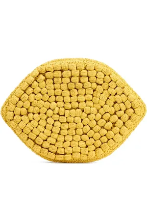 SIMON MILLER Lemon clutch bag