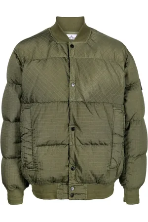 Stone Island Compass-motif puffer jacket