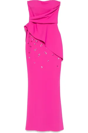 CHIARA BONI Sequin-embellished maxi dress