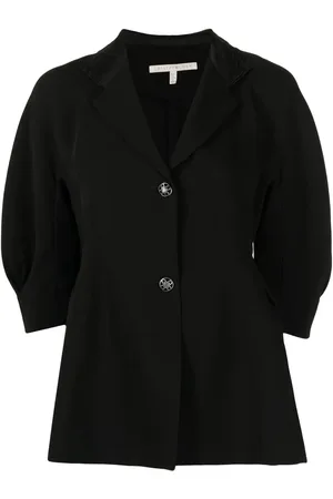 SHIATZY CHEN Spread-collar single-breasted jacket