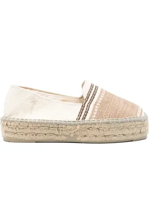 MANEBI Striped espadrilles