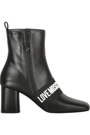 Moschino 70mm logo-lettering boots