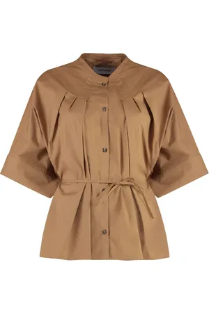 YVES SALOMON Belted shirt
