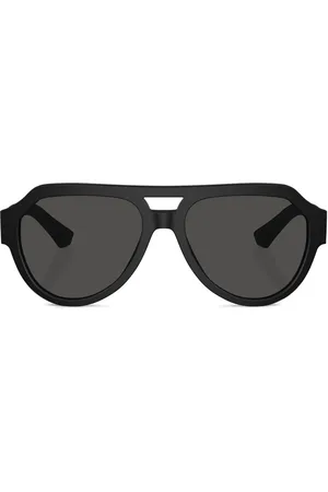 Dolce & Gabbana Logo-engraved sunglasses