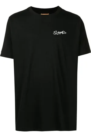 AMIR SLAMA Angel Demon-print T-shirt