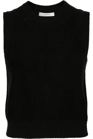 LEMAIRE Sleeveless cropped vest
