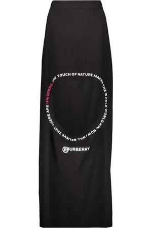 Burberry Logo-print skirt