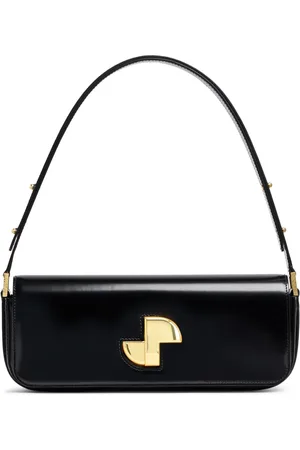 Patou Le Lock leather shoulder bag