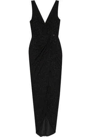 NISSA Glitter maxi dress