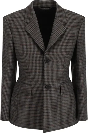 Balenciaga Plaid blazer