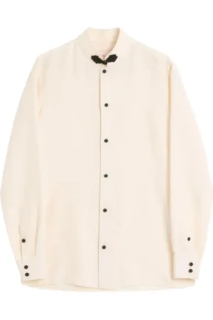 VALENTINO GARAVANI Toggle-fastening silk shirt