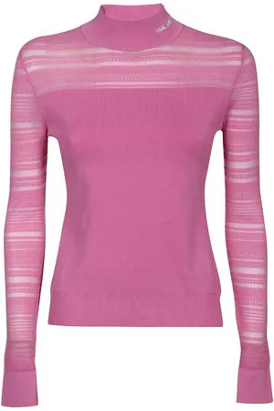 Karl Lagerfeld Logo-embroidered jumper