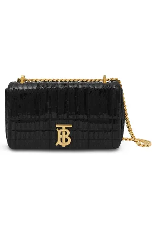 Burberry Sequinned quilted small Lola bag