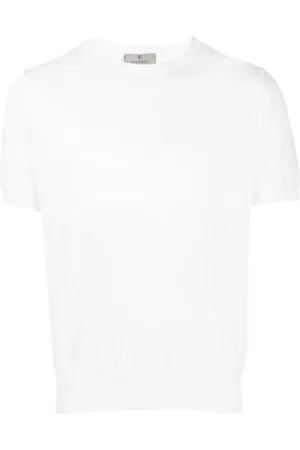 CANALI Knitted cotton T-shirt